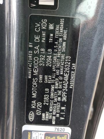 3KPF34AD4ME263213 KIA Forte Gt Line