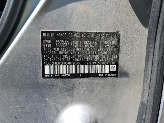 2019 HONDA FIT SPORT - 3HGGK5H65KM728350