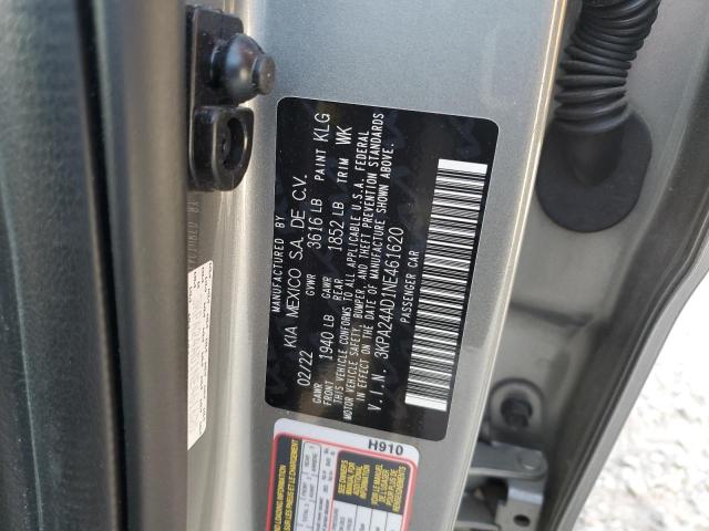 3KPA24AD1NE461620 Kia Rio LX 10