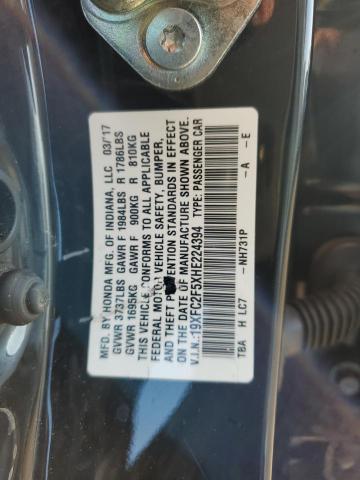19XFC2F5XHE224394 Honda Civic Lx
