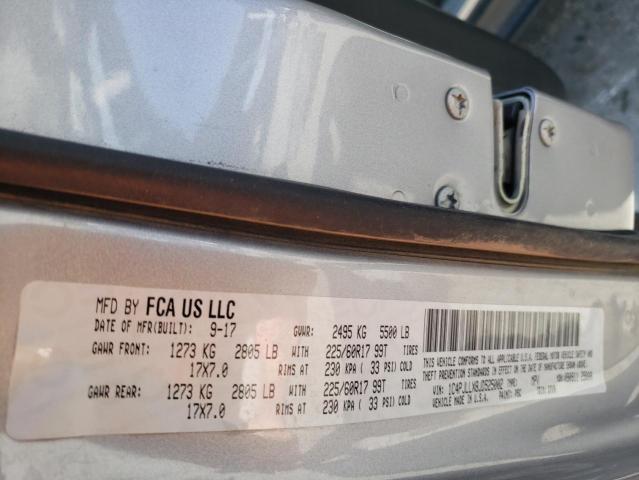 1C4PJLLX8JD525002 Jeep Cherokee Latitude Plus