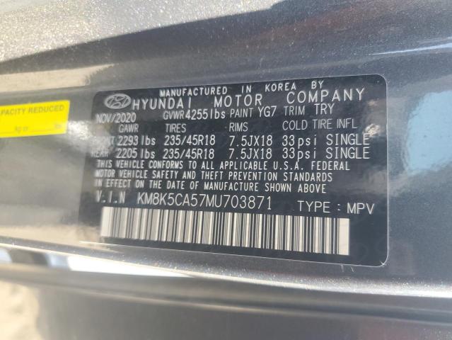 KM8K5CA57MU703871 Hyundai Kona Ultimate