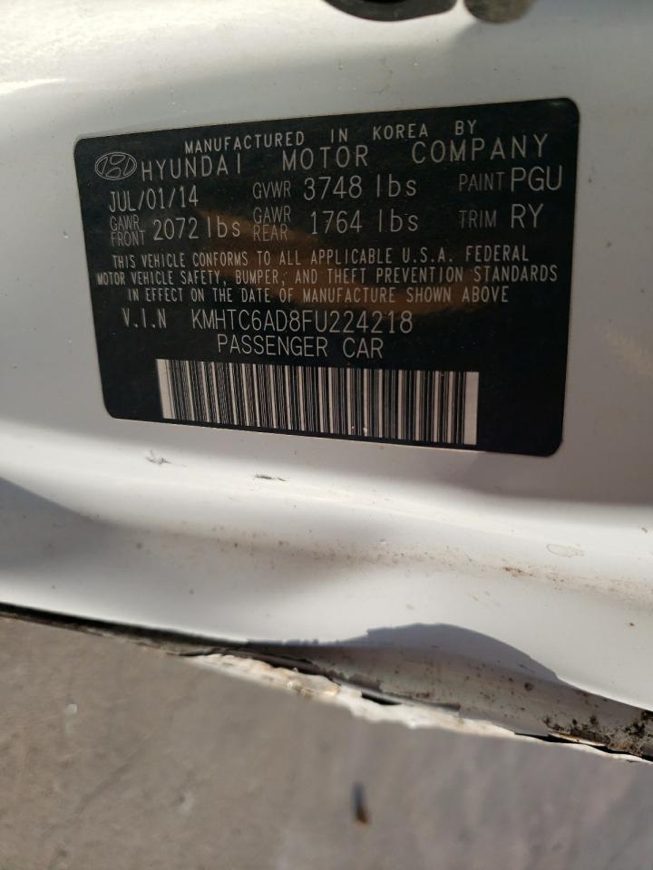 KMHTC6AD8FU224218 2015 Hyundai Veloster