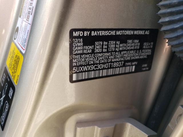 5UXWX9C30H0T18937 2017 BMW X3 - Image 13