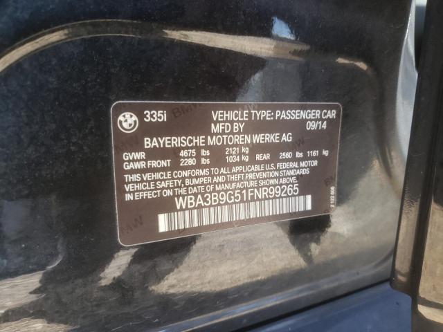 2015 BMW 335 XI - WBA3B9G51FNR99265