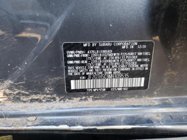 JF2GTHSC9MH309535 Subaru Crosstrek Sport
