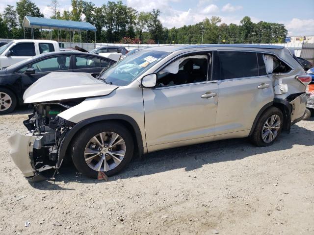 VIN 5TDJKRFH5ES031765 2014 Toyota Highlander, Xle no.1