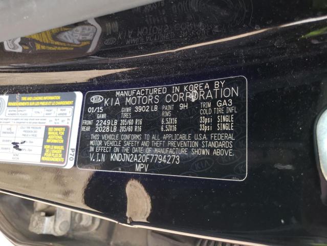 KNDJN2A20F7794273 KIA Soul