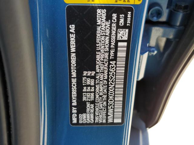 WMW53DK0XN2S25634 Mini COOPER S