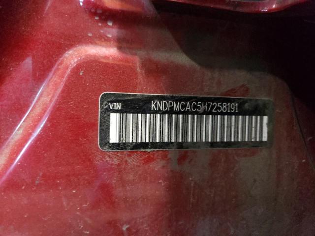 KNDPMCAC5H7258191 KIA Sportage Lx