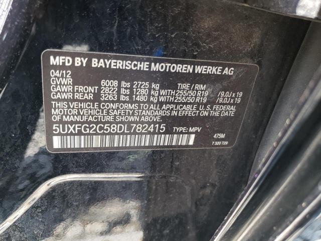 VIN 5UXFG2C58DL782415 2013 BMW X6, Xdrive35I no.13