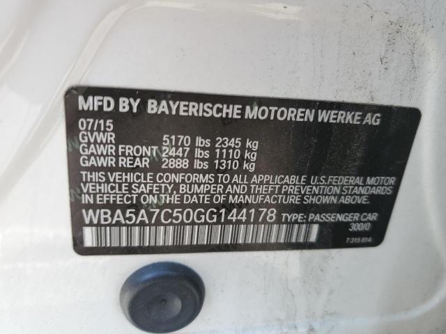 2016 BMW 528 XI - WBA5A7C50GG144178