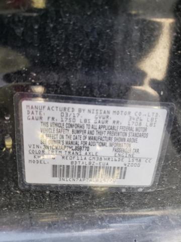 3N1CN7AP7HL859770 Nissan VERSA S