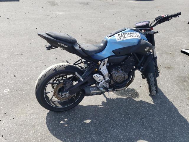 2017 YAMAHA FZ07 JYARM06E7HA013215