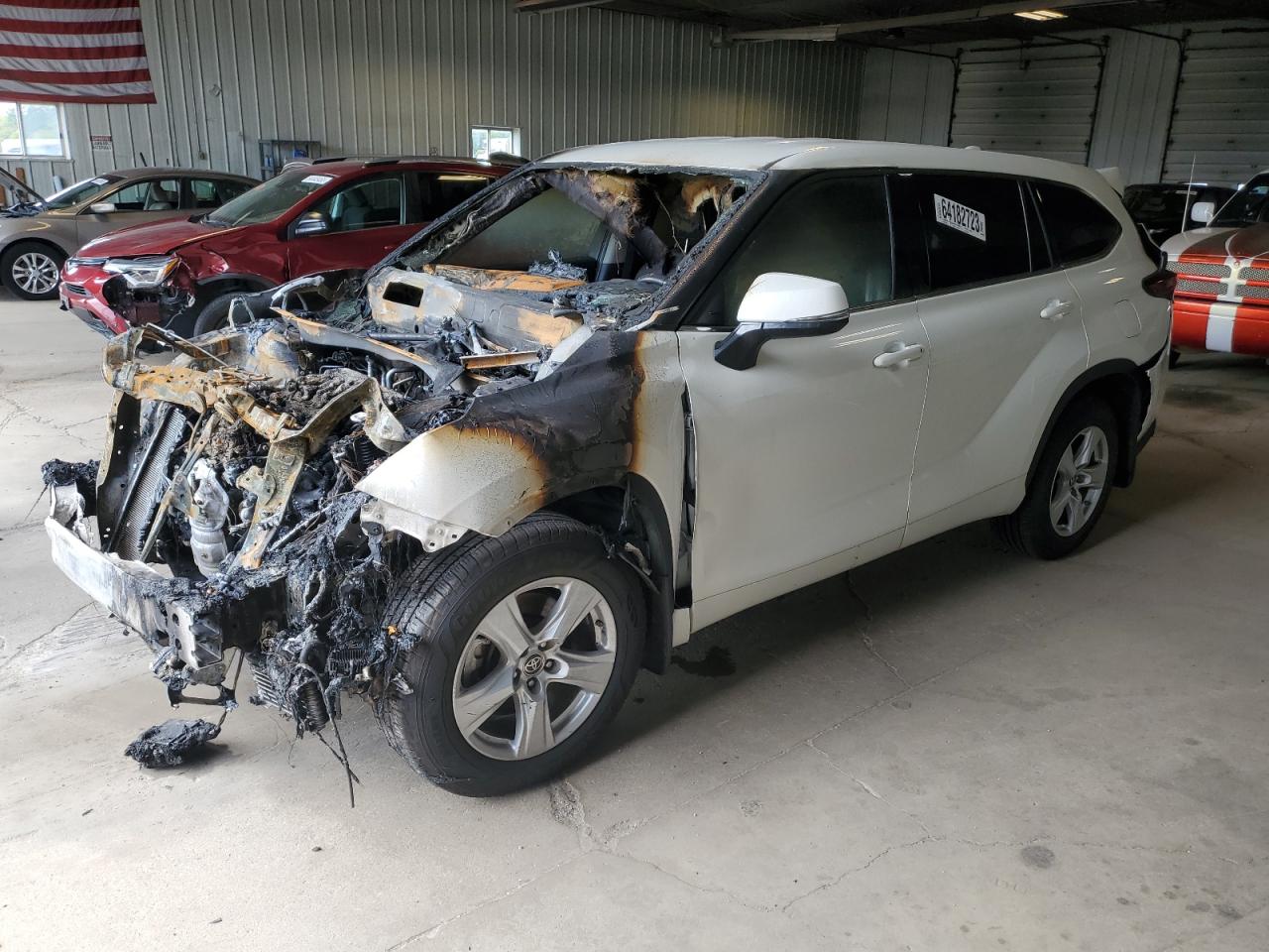 5TDBZRBH3MS132100 TOYOTA HIGHLANDER 2021