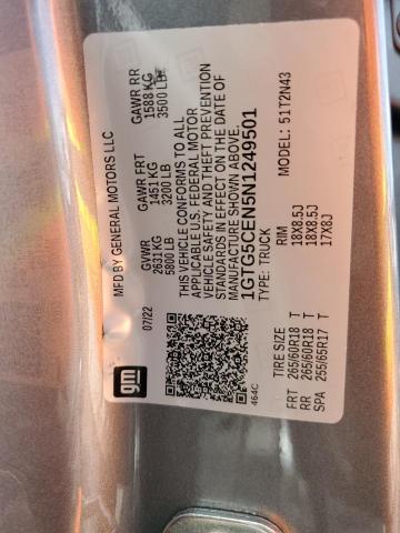 1GTG5CEN5N1249501 GMC Canyon Elevation