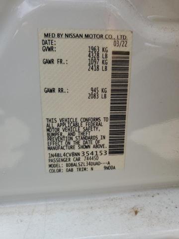 1N4BL4CV8NN354153 Nissan ALTIMA SR