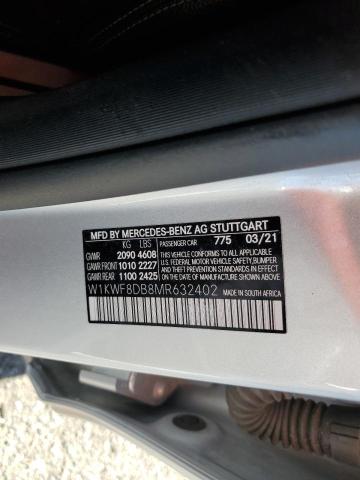 W1KWF8DB8MR632402 Mercedes-Benz C 300