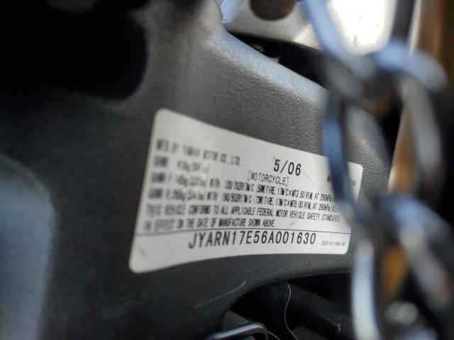 2006 YAMAHA FZ1 S JYARN17E56A001630