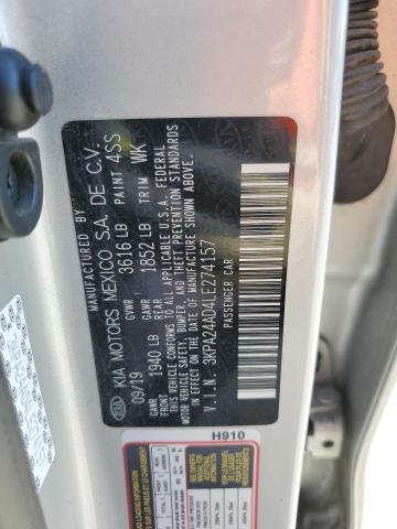 3KPA24AD4LE274157 KIA RIO LX