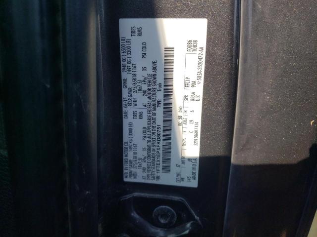 1FTEX1EPXFKD80751 Ford F150 Super Cab