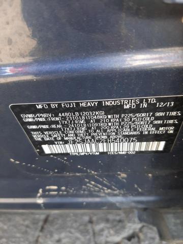 JF2SJAAC2EH540075 Subaru Forester 2.5i