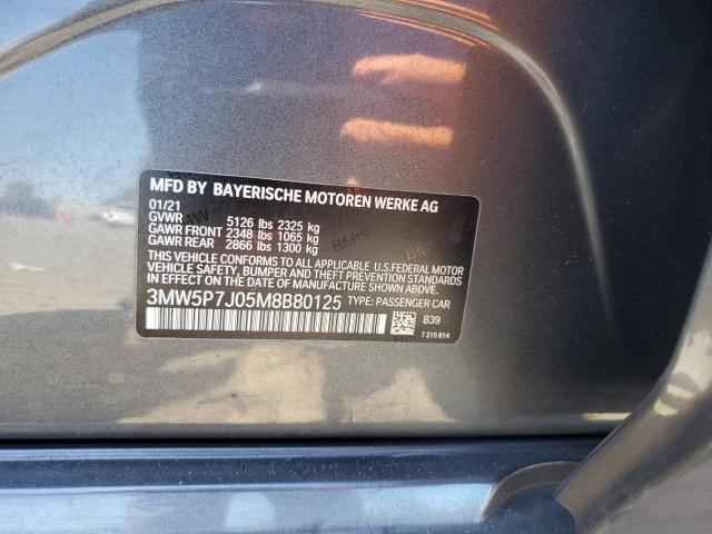 3MW5P7J05M8B80125 BMW 330e