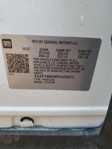 1G1FY6S04P4101671 Chevrolet Bolt EUV L 10