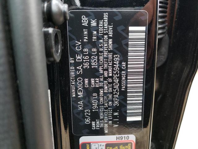 3KPA25AD4PE594493 Kia Rio S 10