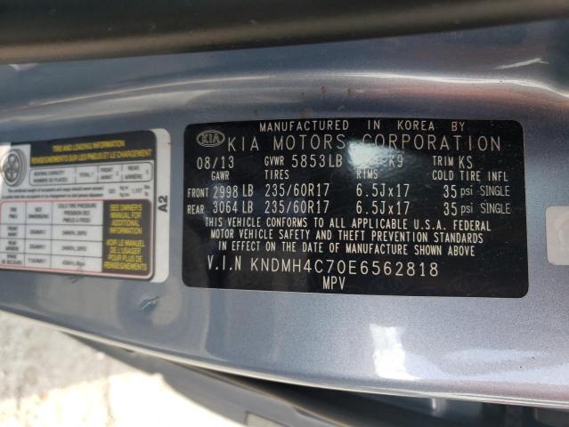 KNDMH4C70E6562818 KIA SEDONA EX