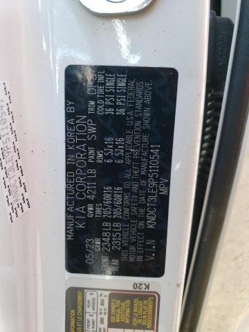 KNDCT3LE9P5110541 KIA NIRO SX