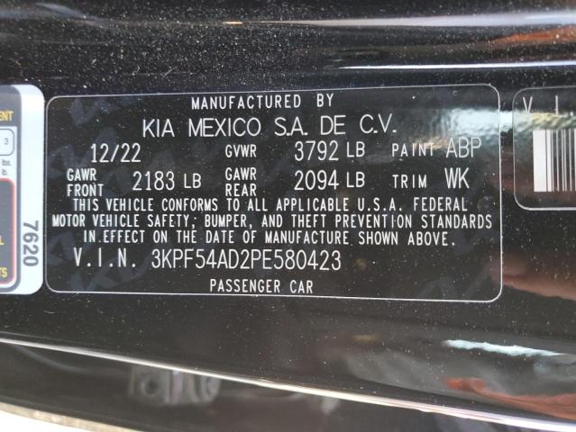 3KPF54AD2PE580423 KIA Forte Gt Line