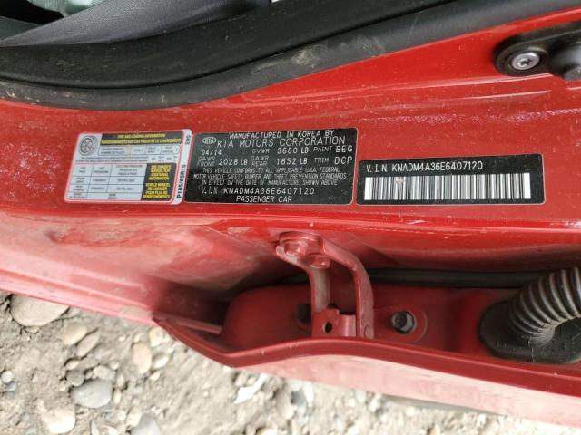 KNADM4A36E6407120 KIA RIO LX