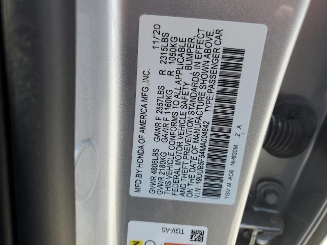 2021 ACURA TLX TECH A - 19UUB5F54MA004842
