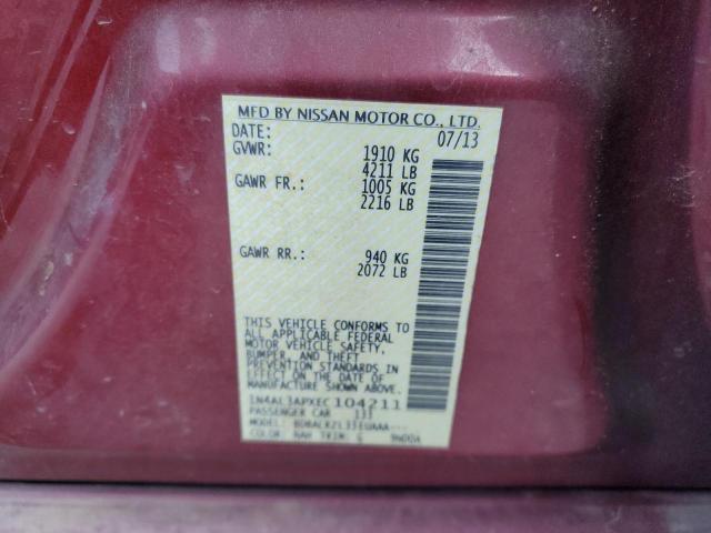 1N4AL3APXEC104211 Nissan ALTIMA 2.5