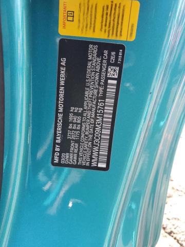 WMWWJ3C09M3M15761 Mini Cooper