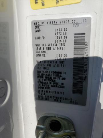 3N6CM0KN3LK694722 Nissan NV200 2.5S