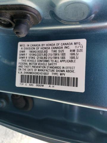 2HKRM3H3XEH516937 Honda CR-V LX