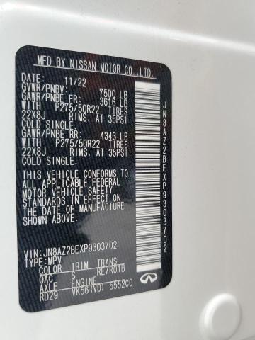 2023 INFINITI QX80 SENSO JN8AZ2BEXP9303702