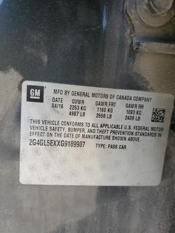 2G4GL5EXXG9189907 Buick Regal