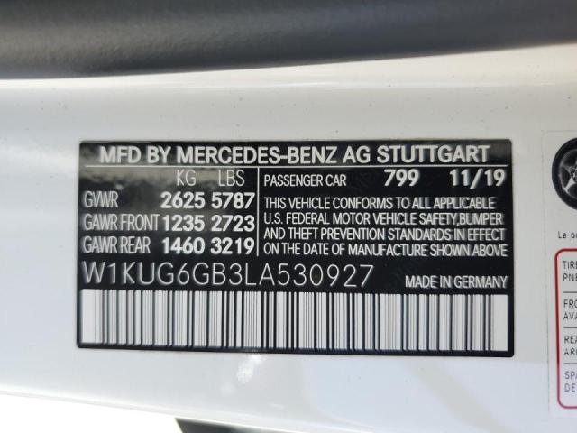 W1KUG6GB3LA530927 Mercedes-Benz S 450