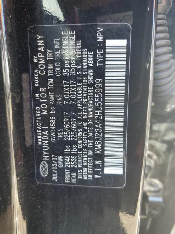 KM8J23A42HU555999 Hyundai TUCSON SE