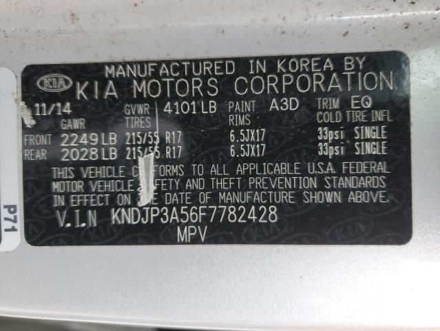 KNDJP3A56F7782428 KIA SOUL +