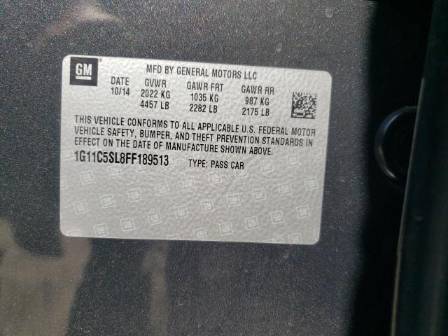 1G11C5SL8FF189513 Chevrolet MALIBU 1LT