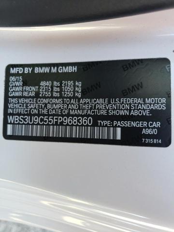 WBS3U9C55FP968360 BMW M4