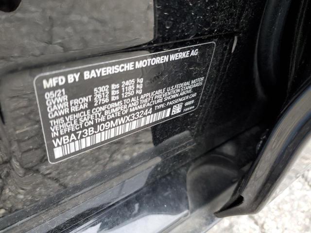 WBA73BJ09MWX33244 BMW 540 XI