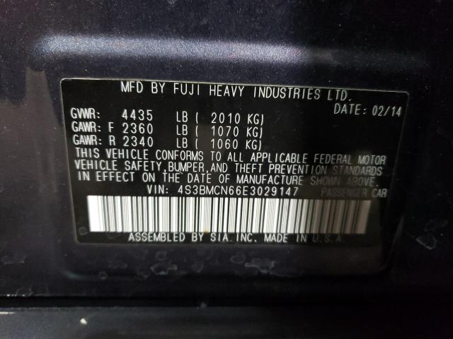 4S3BMCN66E3029147 Subaru Legacy 2.5i Limited