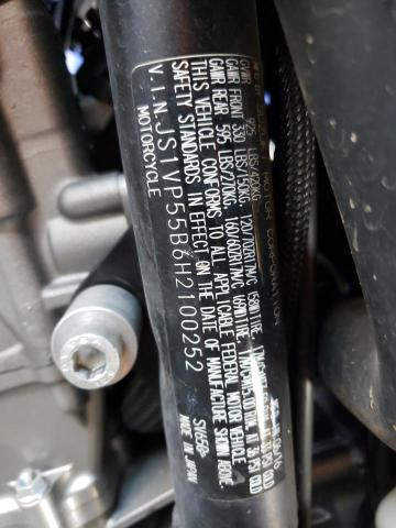 2017 SUZUKI SV650 A JS1VP55B6H2100252