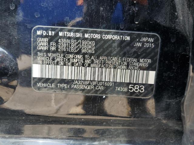 2015 MITSUBISHI LANCER RAL JA32V6FV8FU016091