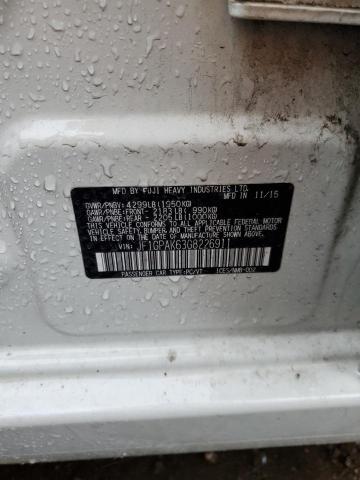 JF1GPAK63G8226911 Subaru Impreza Limited